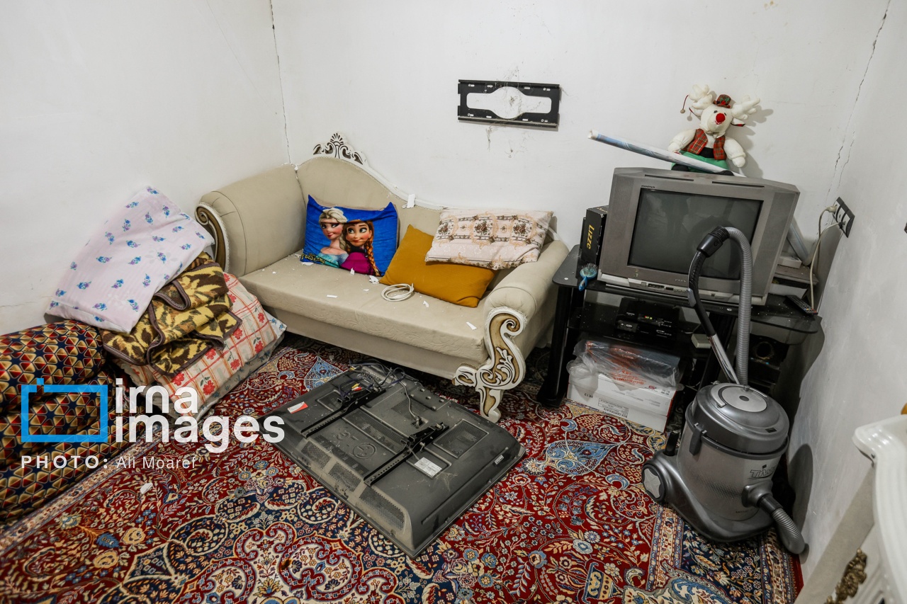 تصاویر: خسارات زلزله خوزستان