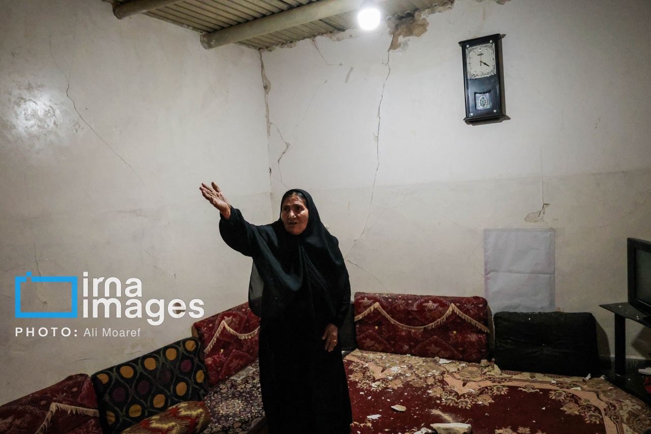 تصاویر: خسارات زلزله خوزستان
