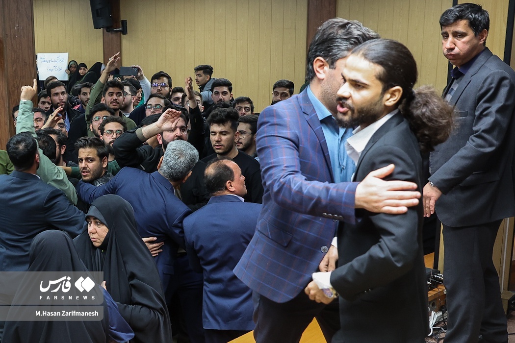 تصاویر: مراسم روز دانشجو در دانشگاه علامه طباطبایی با حضور سخنگوی دولت