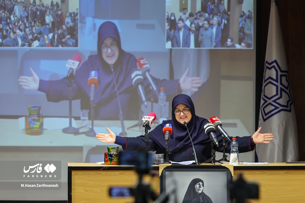 تصاویر: مراسم روز دانشجو در دانشگاه علامه طباطبایی با حضور سخنگوی دولت