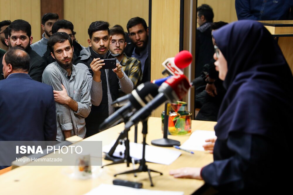 تصاویر: مراسم روز دانشجو در دانشگاه علامه طباطبایی با حضور سخنگوی دولت
