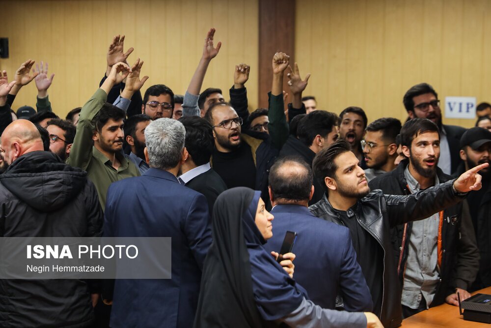 تصاویر: مراسم روز دانشجو در دانشگاه علامه طباطبایی با حضور سخنگوی دولت
