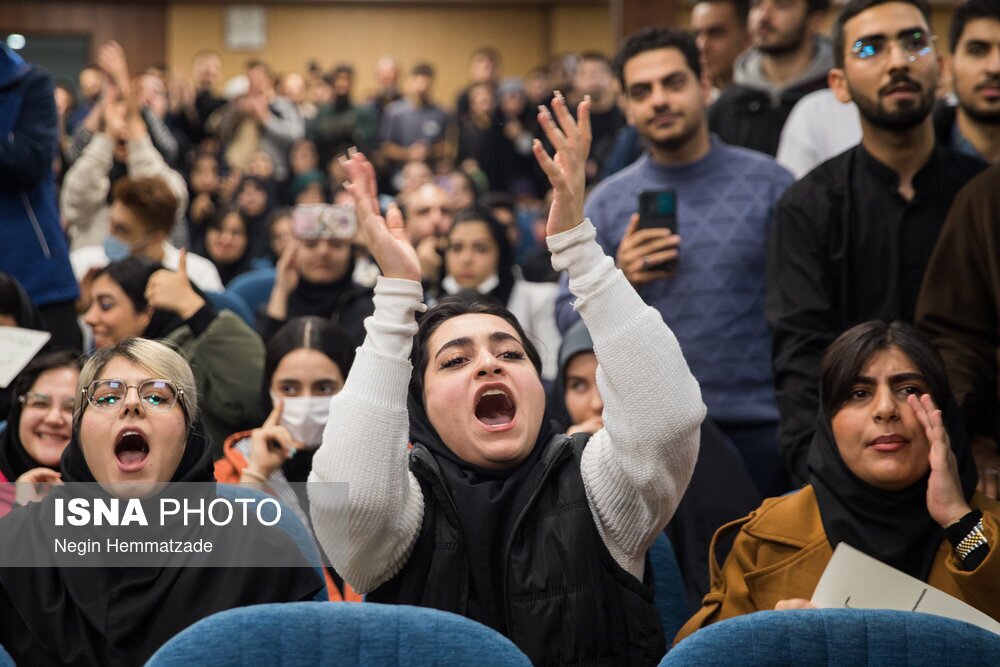 تصاویر: مراسم روز دانشجو در دانشگاه علامه طباطبایی با حضور سخنگوی دولت