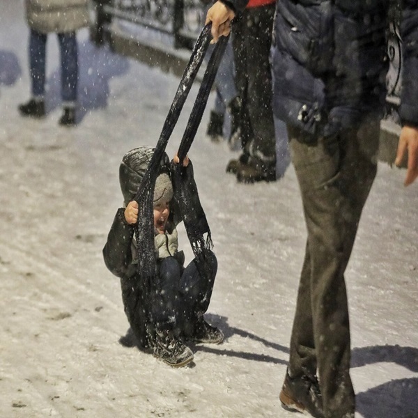 تصاویر: بارش برف در تبریز