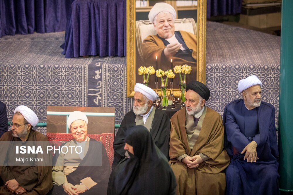 تصاویر: مراسم نهمین سالگرد درگذشت آیت‌الله هاشمی رفسنجانی