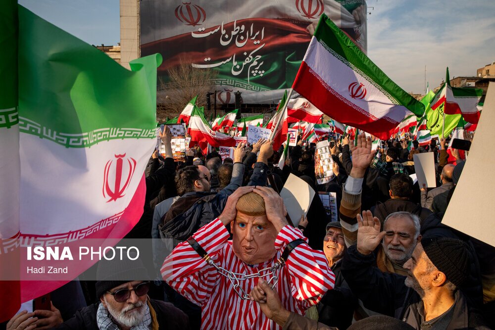 تصاویر: راهپیمایی امروز ۲۲ دی ماه