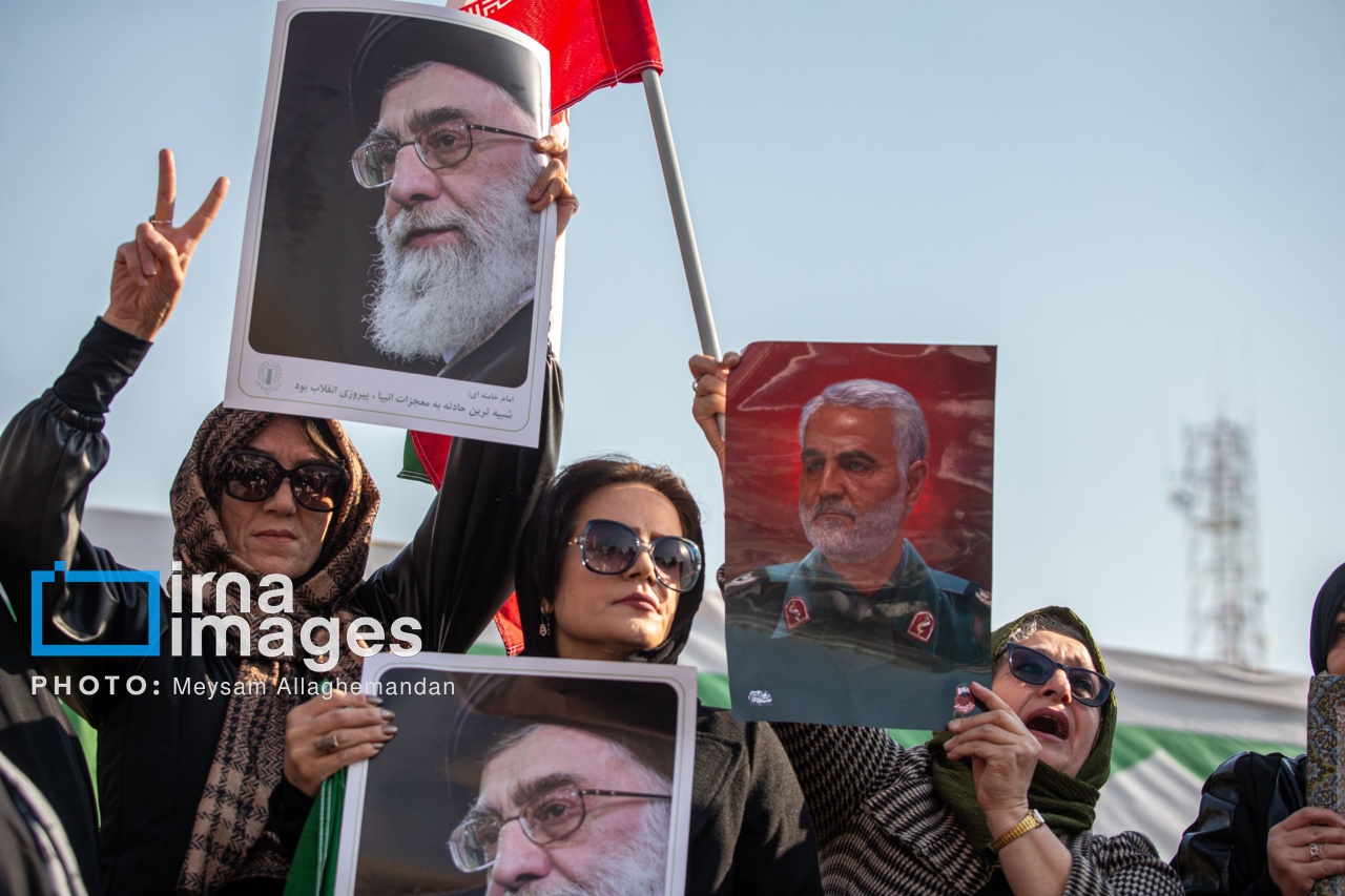 تصاویر: راهپیمایی امروز ۲۲ دی ماه