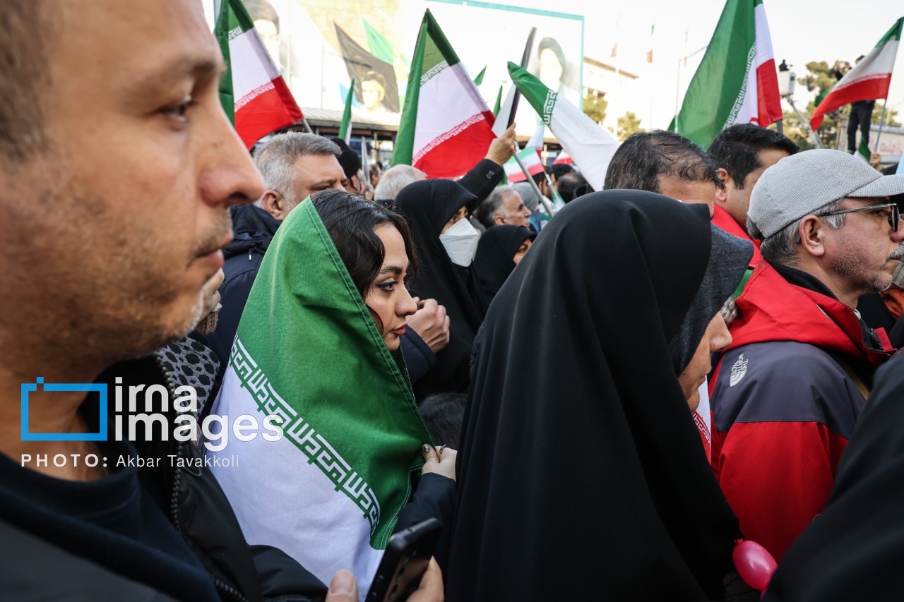 تصاویر: راهپیمایی امروز ۲۲ دی ماه