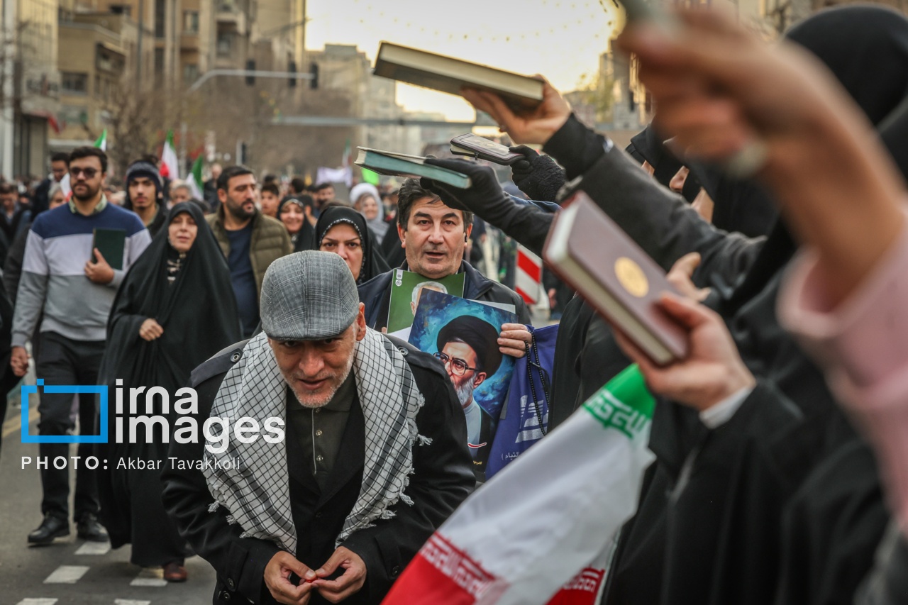 تصاویر: راهپیمایی امروز ۲۲ دی ماه