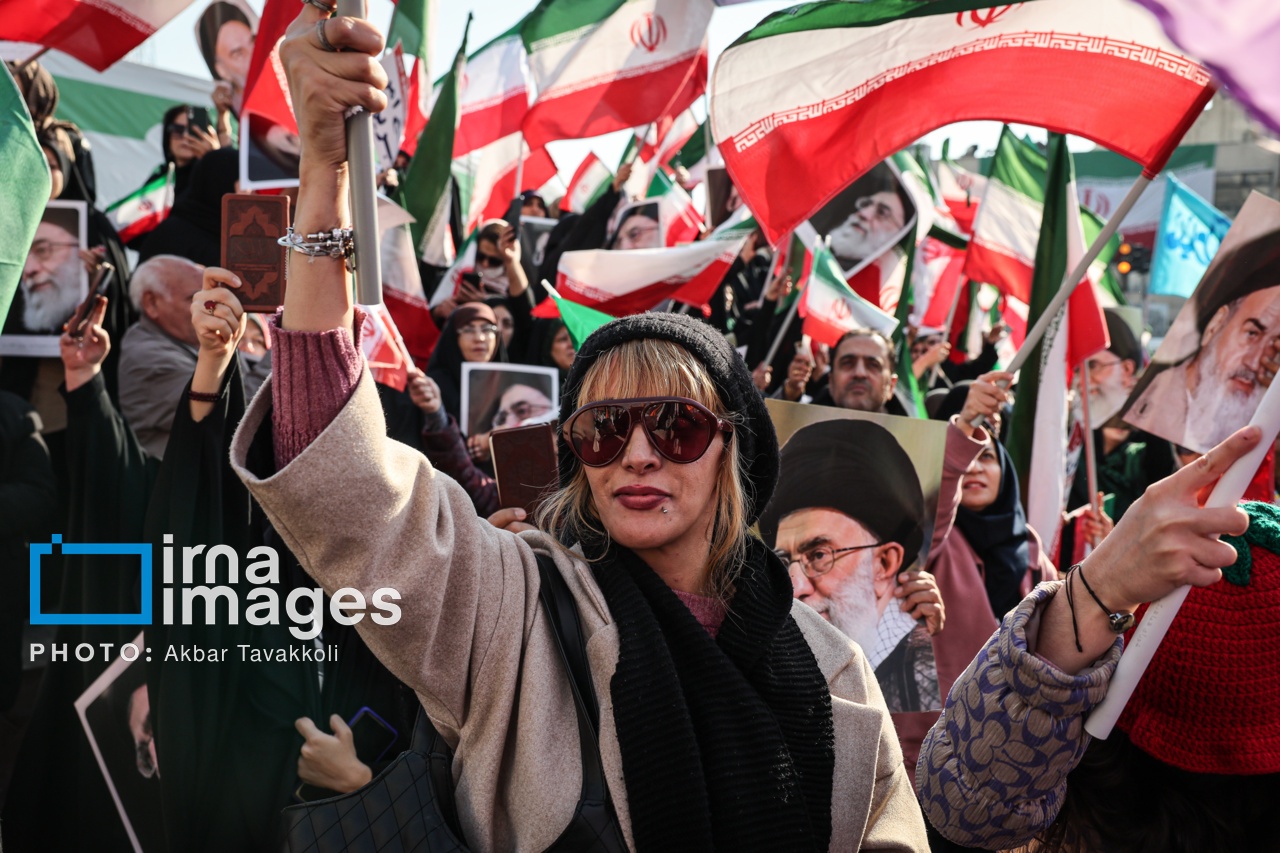 تصاویر: راهپیمایی امروز ۲۲ دی ماه