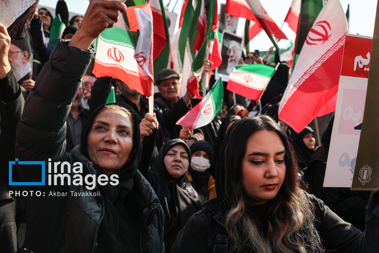 تصاویر: راهپیمایی امروز ۲۲ دی ماه
