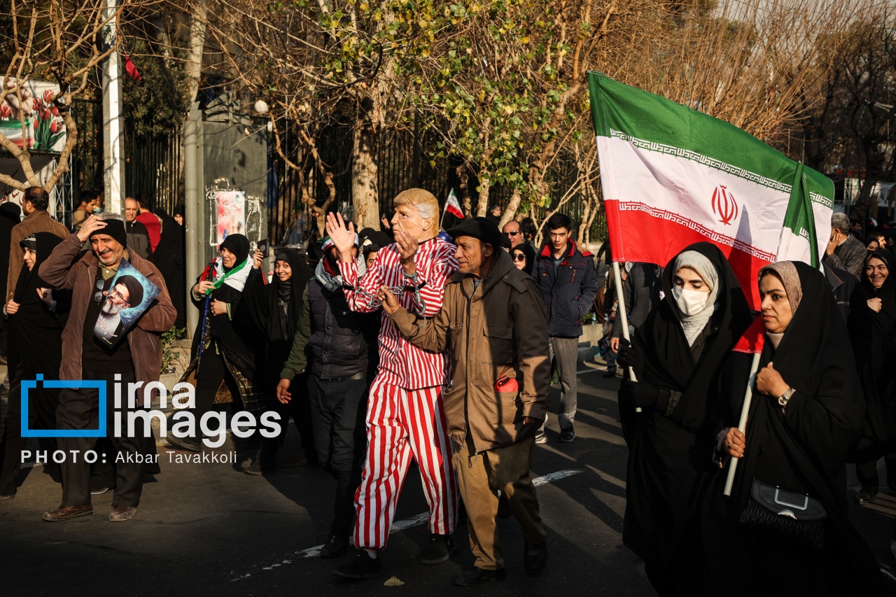 تصاویر: راهپیمایی امروز ۲۲ دی ماه