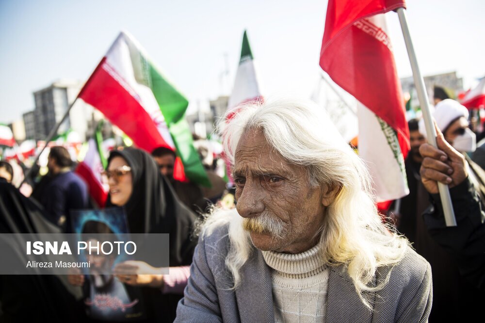 تصاویر: راهپیمایی امروز ۲۲ دی ماه