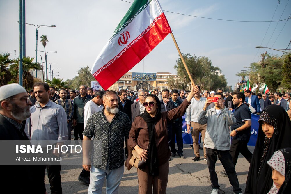 تصاویر: راهپیمایی امروز ۲۲ دی ماه