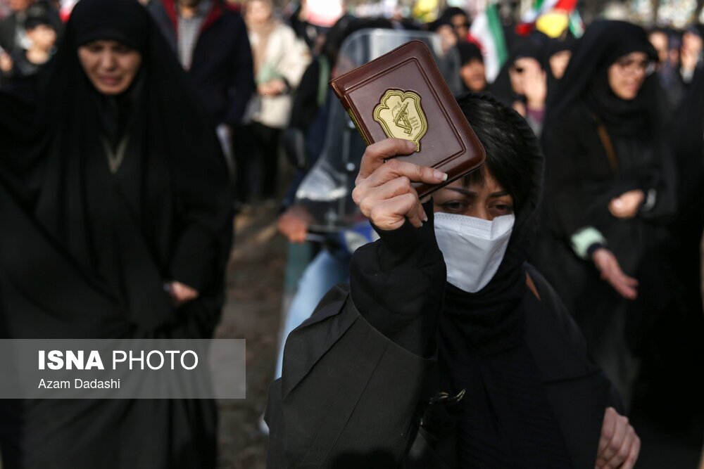 تصاویر: راهپیمایی امروز ۲۲ دی ماه