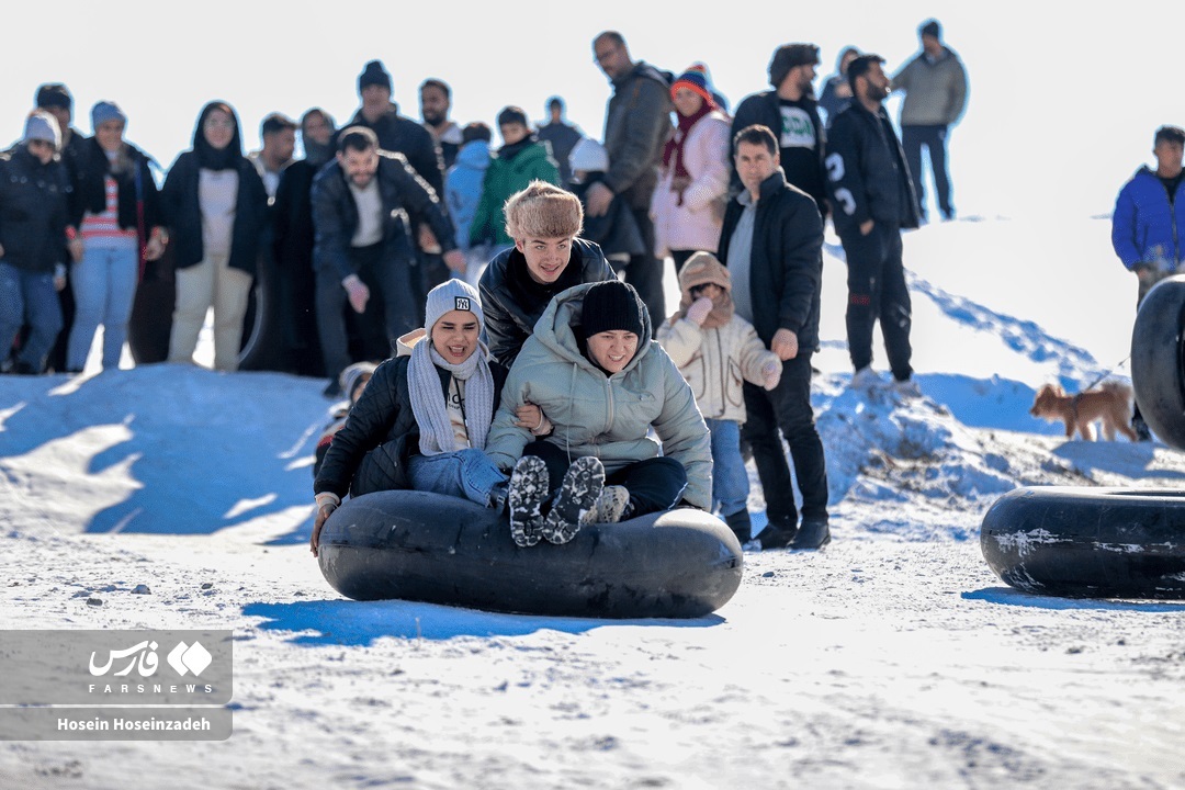 تصاویر: بازار داغ تیوب‌سواری در اردبیل