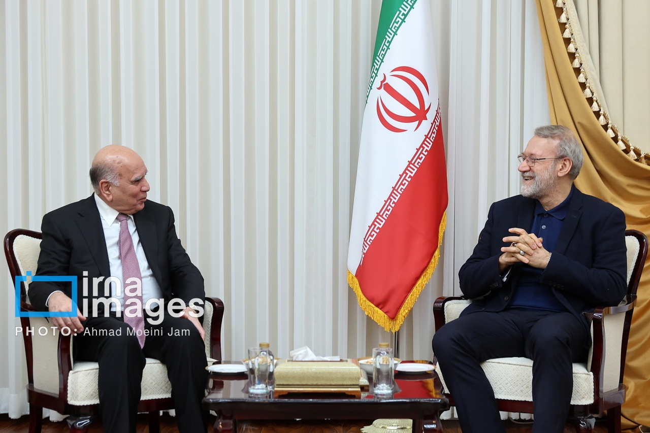 تصاویر: دیدار وزیر خارجه عراق با دبیر شورای عالی امنیت ملی