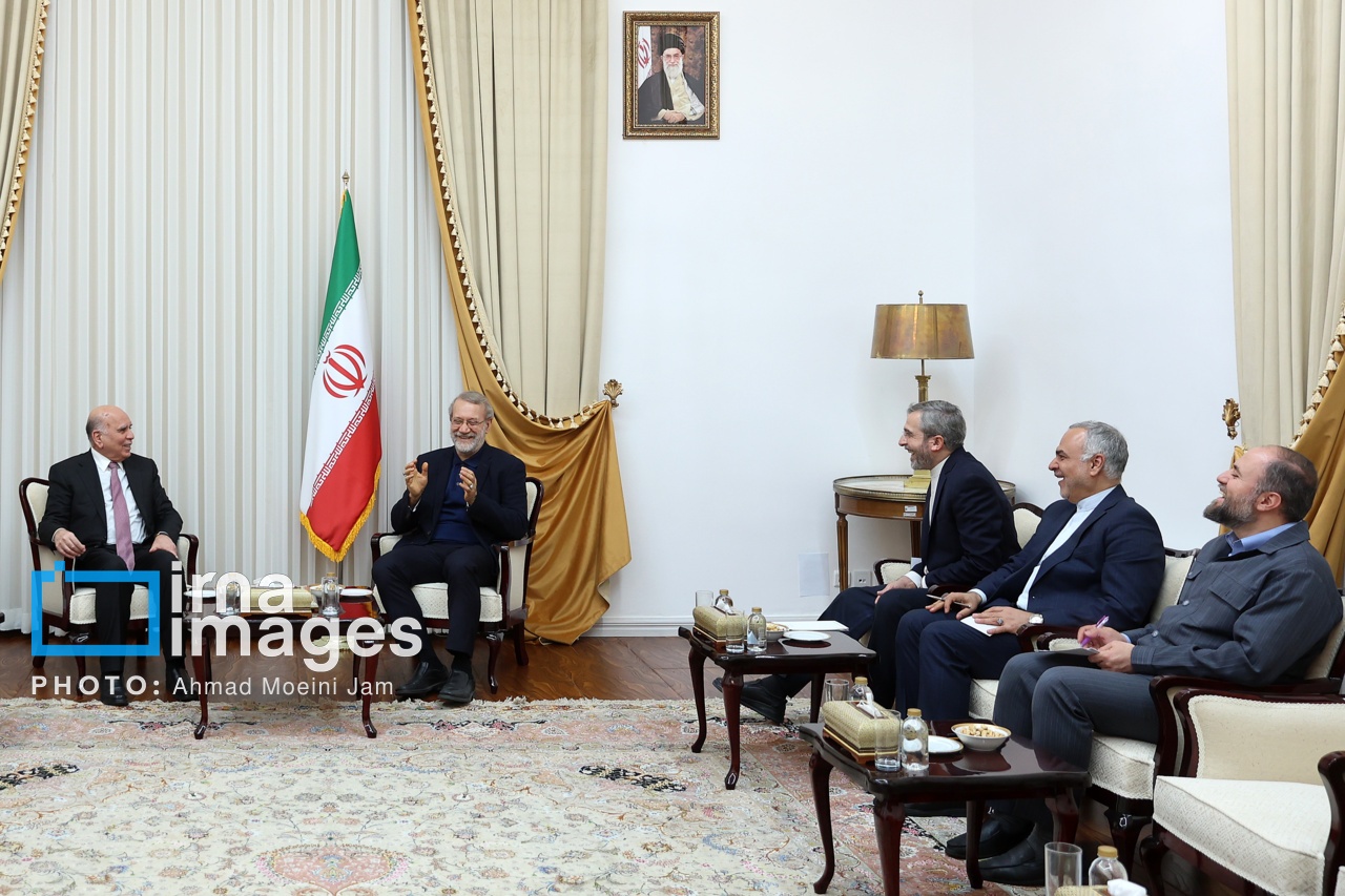 تصاویر: دیدار وزیر خارجه عراق با دبیر شورای عالی امنیت ملی