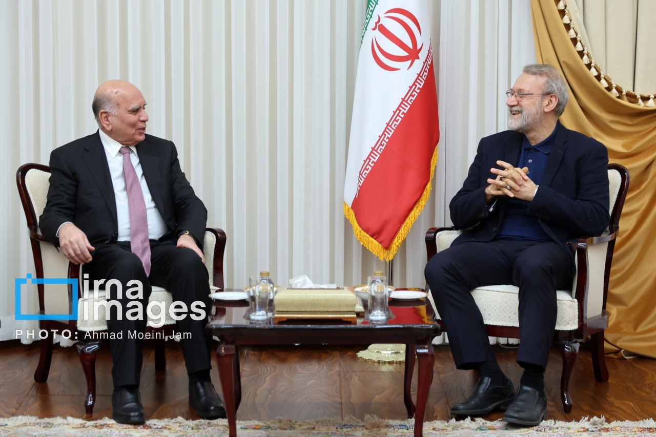 تصاویر: دیدار وزیر خارجه عراق با دبیر شورای عالی امنیت ملی