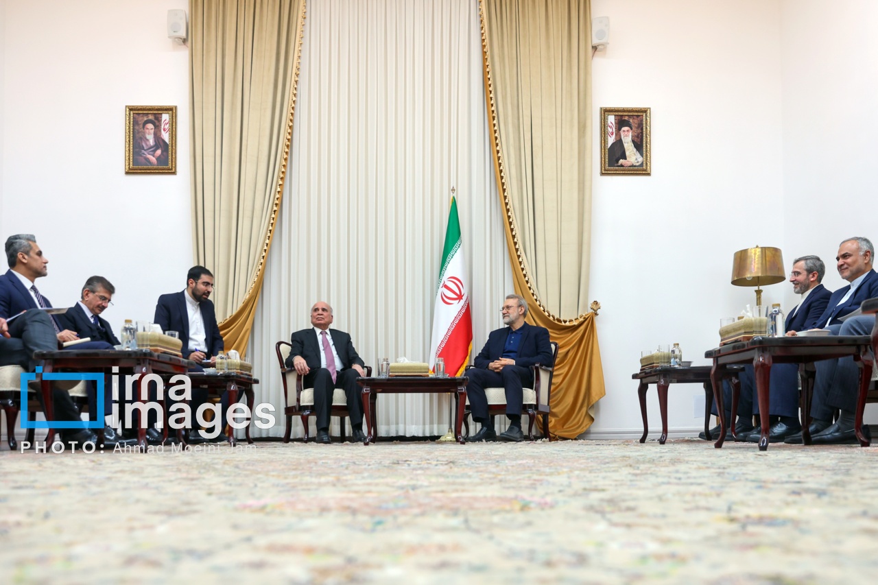 تصاویر: دیدار وزیر خارجه عراق با دبیر شورای عالی امنیت ملی