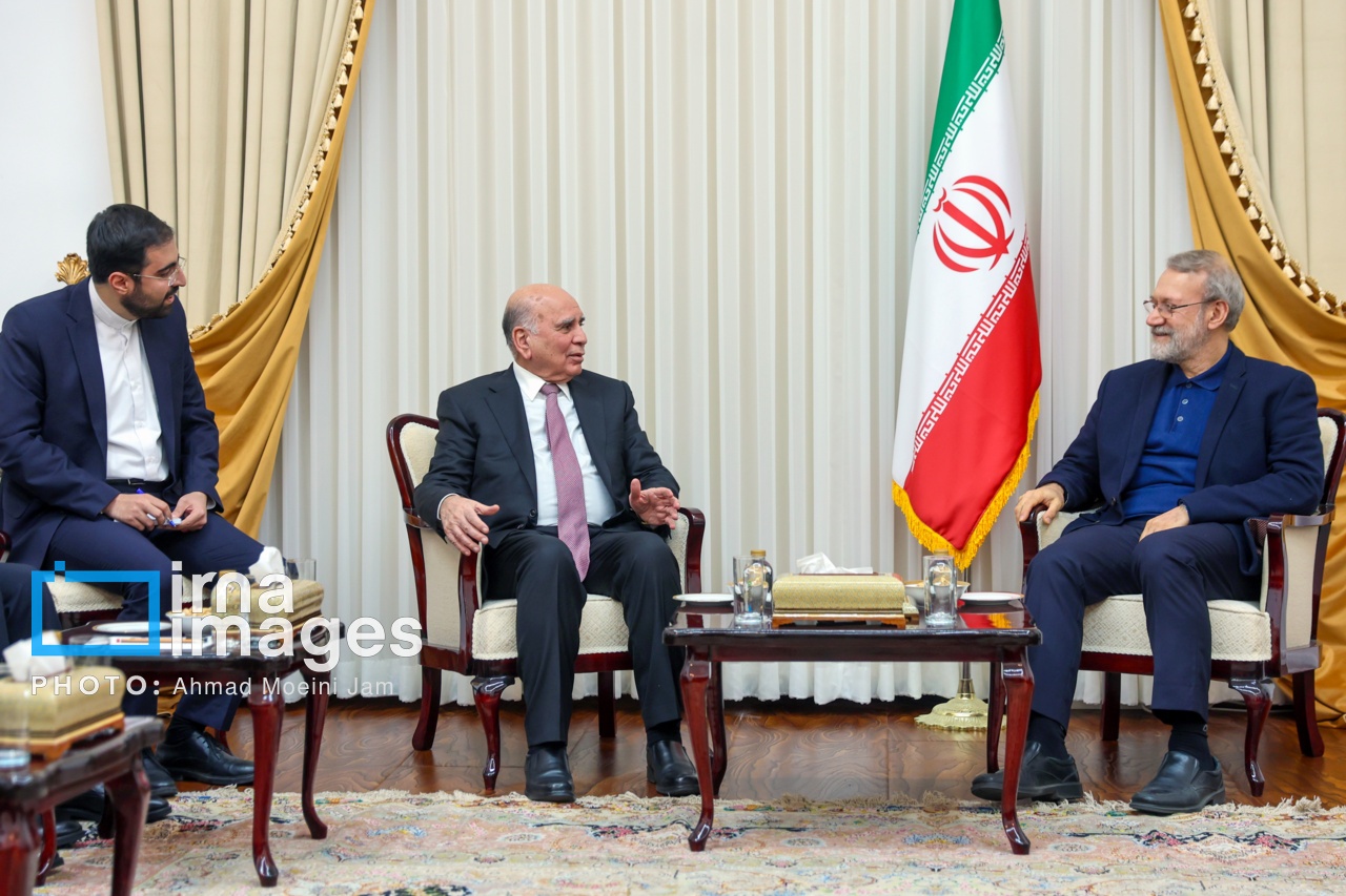 تصاویر: دیدار وزیر خارجه عراق با دبیر شورای عالی امنیت ملی