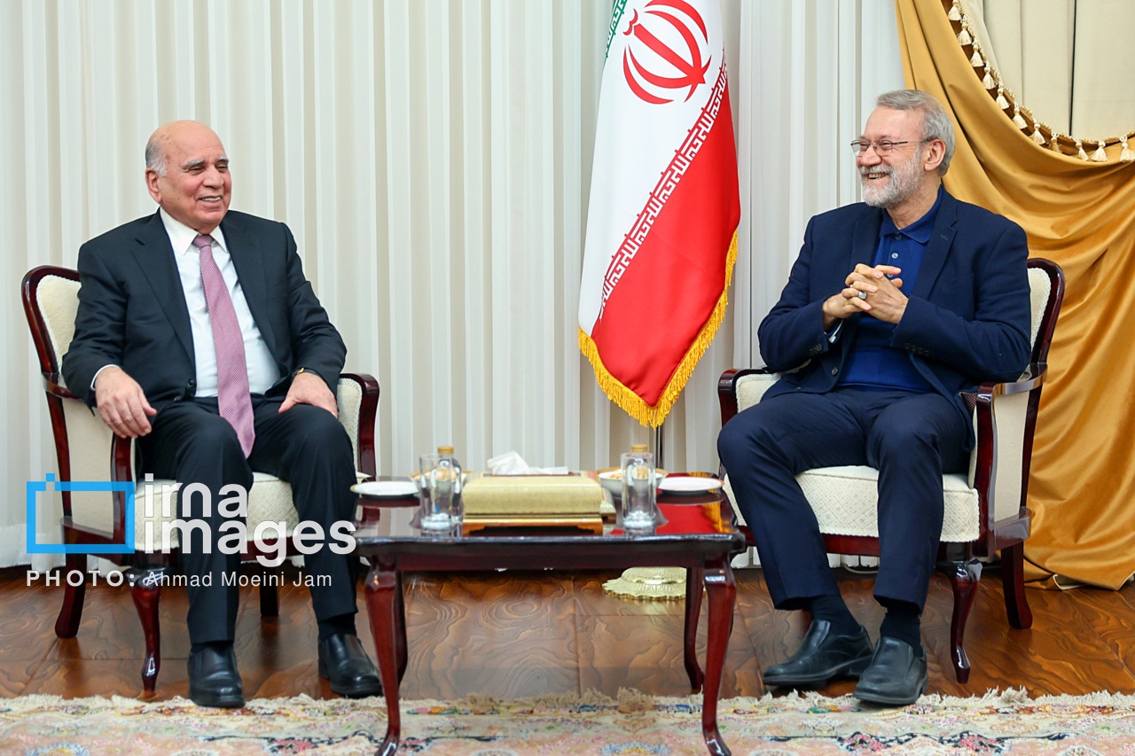 تصاویر: دیدار وزیر خارجه عراق با دبیر شورای عالی امنیت ملی