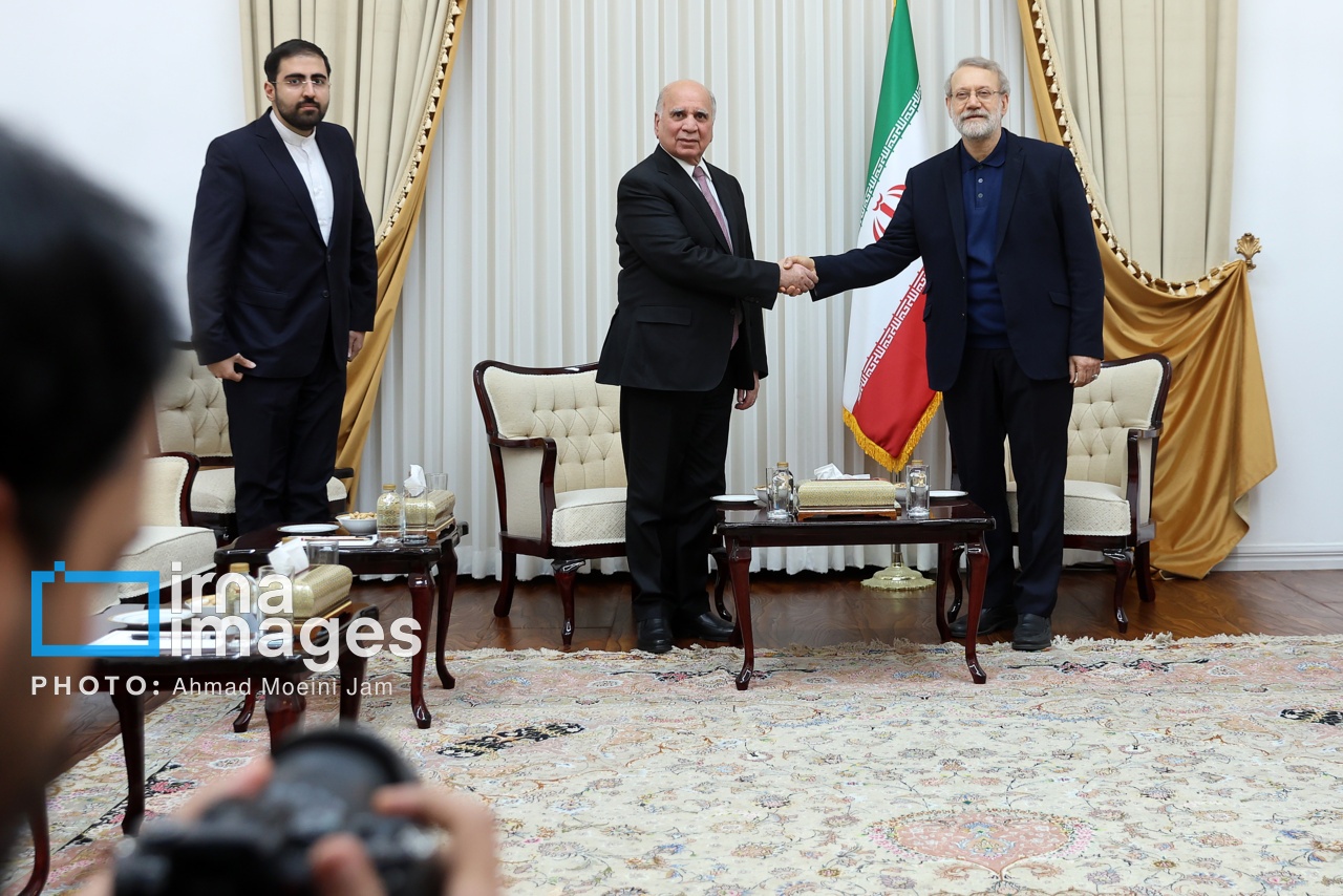 تصاویر: دیدار وزیر خارجه عراق با دبیر شورای عالی امنیت ملی