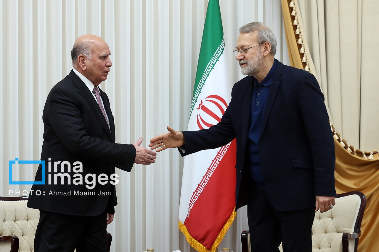 تصاویر: دیدار وزیر خارجه عراق با دبیر شورای عالی امنیت ملی