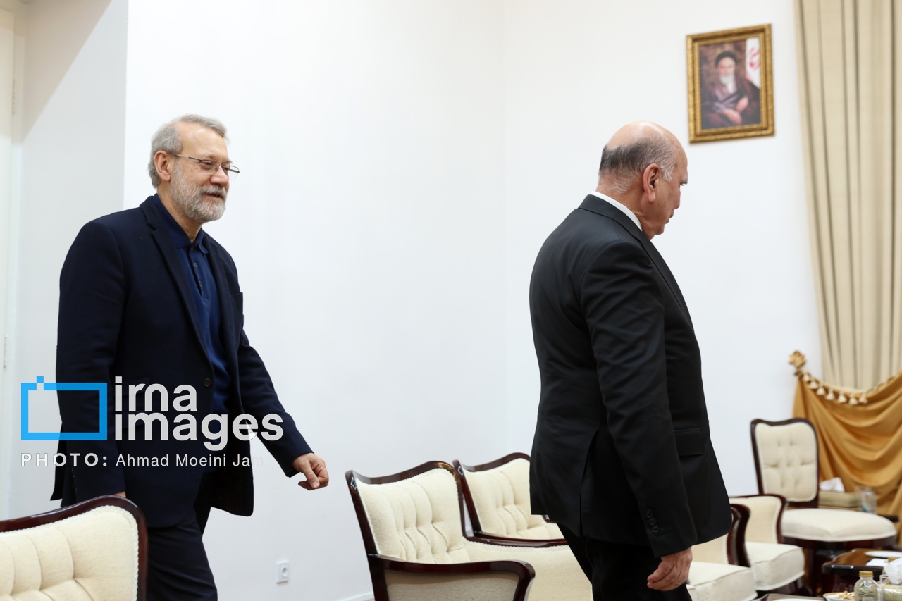 تصاویر: دیدار وزیر خارجه عراق با دبیر شورای عالی امنیت ملی