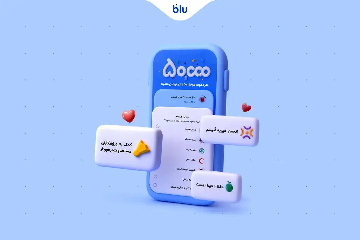 هدیه شما به حساب مهربانی نشست