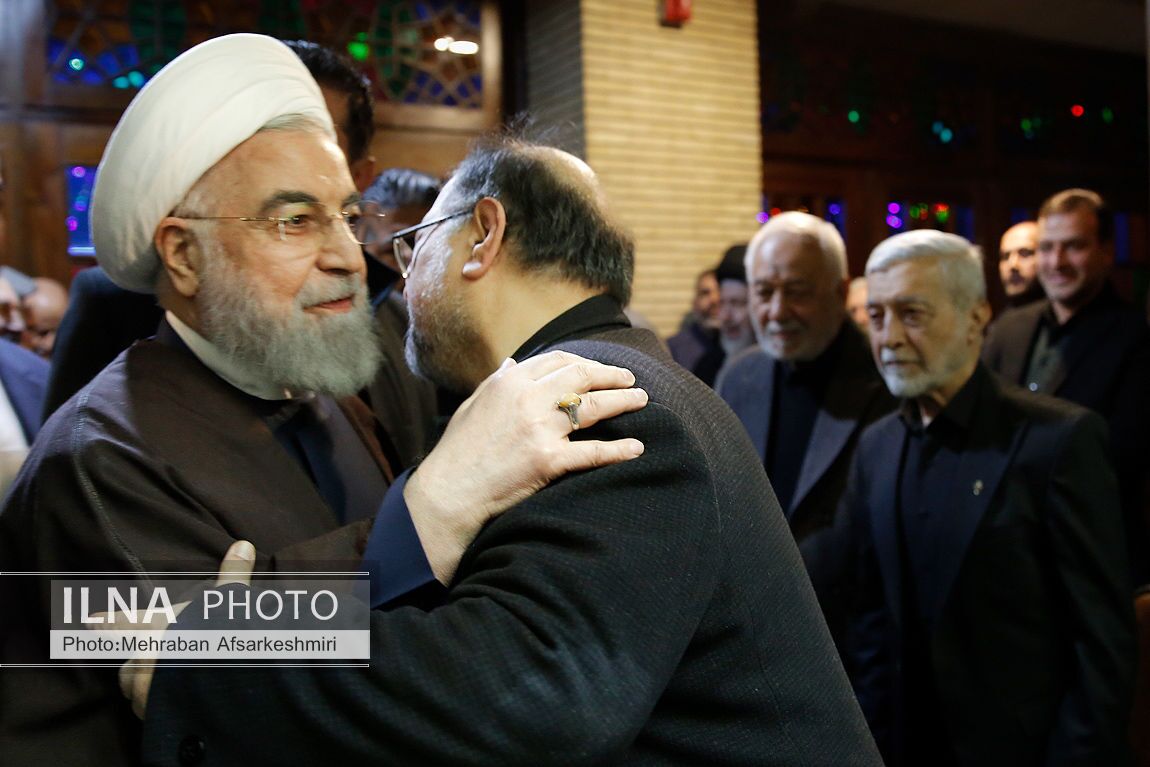 تصاویر: مراسم ختم مادر محمد شریعتمداری