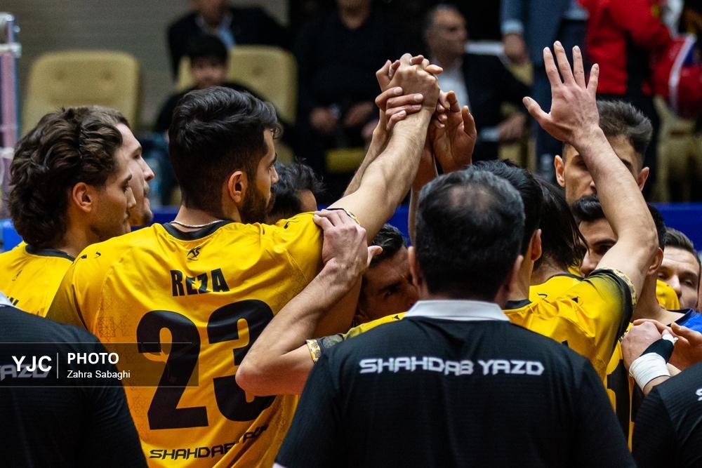 تصاویر: لیگ برتر والیبال / شهداب یزد - چادرملو اردکان
