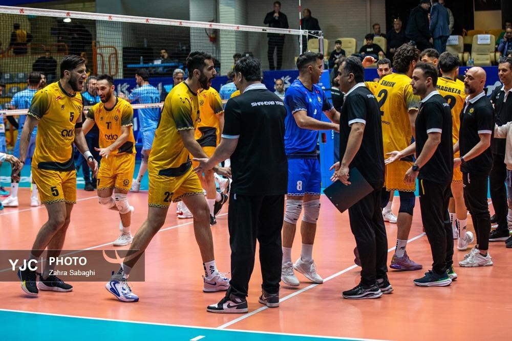 تصاویر: لیگ برتر والیبال / شهداب یزد - چادرملو اردکان