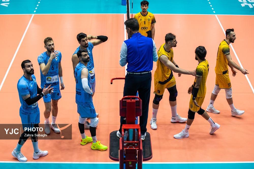 تصاویر: لیگ برتر والیبال / شهداب یزد - چادرملو اردکان