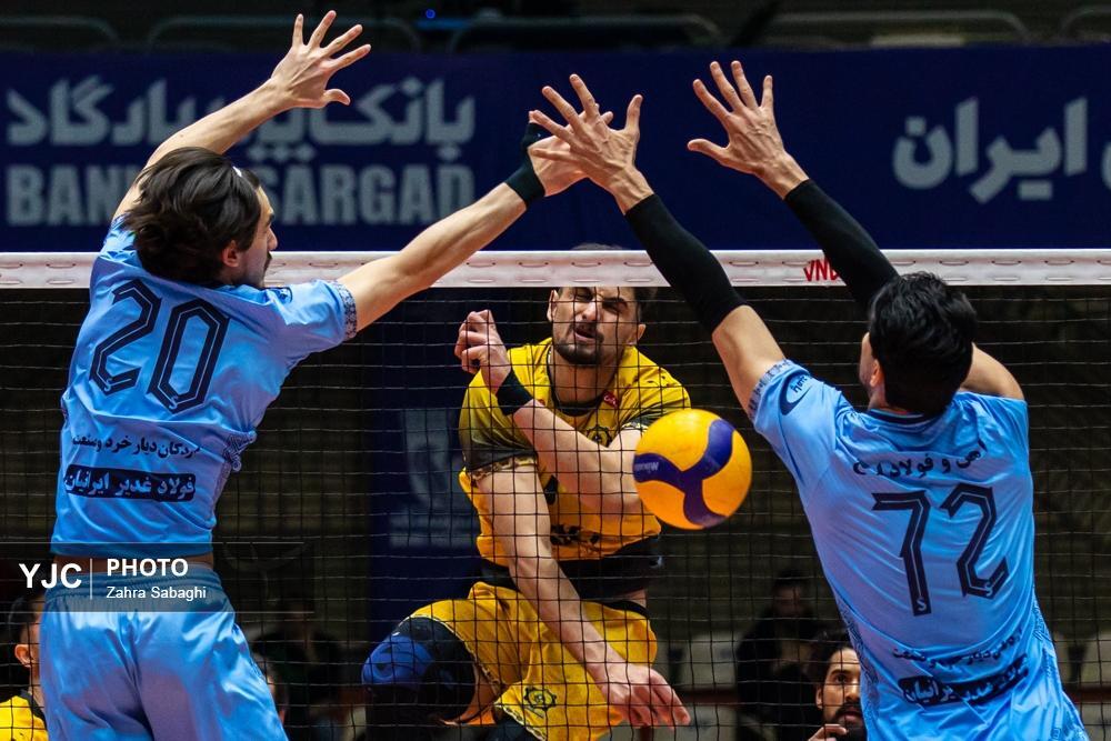 تصاویر: لیگ برتر والیبال / شهداب یزد - چادرملو اردکان
