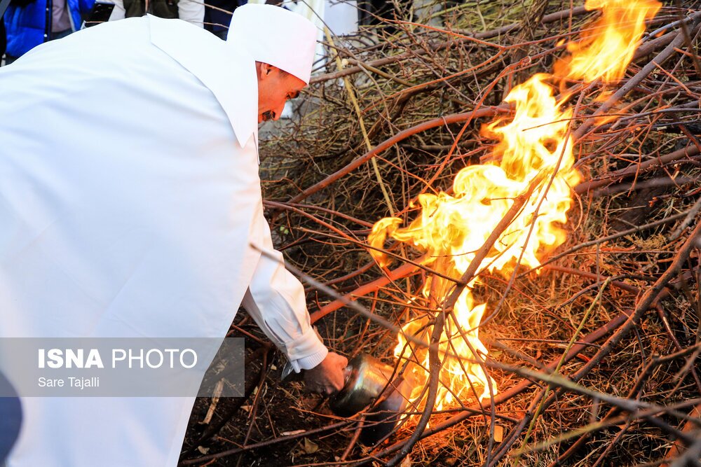 تصاویر: آیین جشن سده کرمان