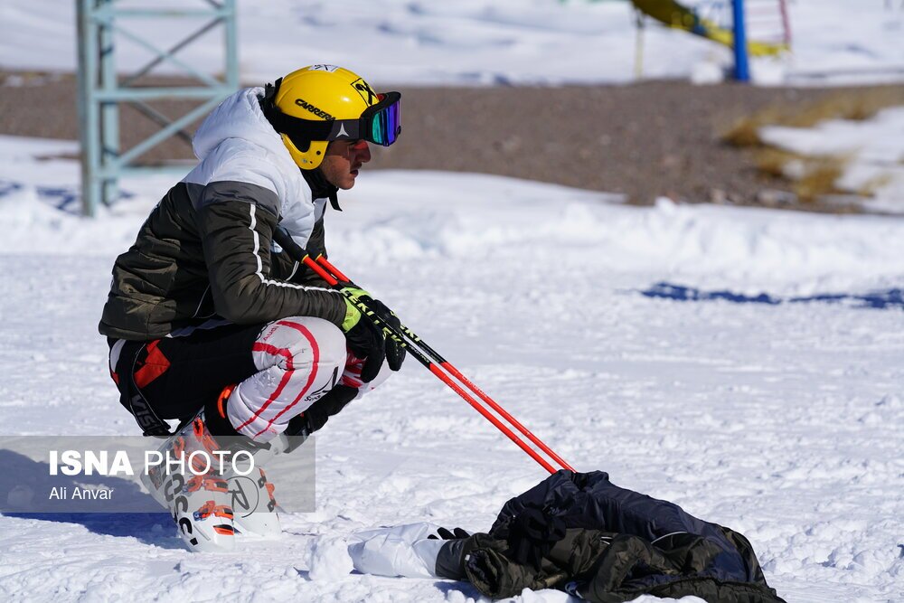 تصاویر: مسابقات ملی اسکی آلپاین - سرعین