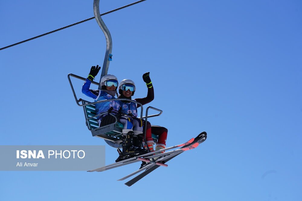 تصاویر: مسابقات ملی اسکی آلپاین - سرعین