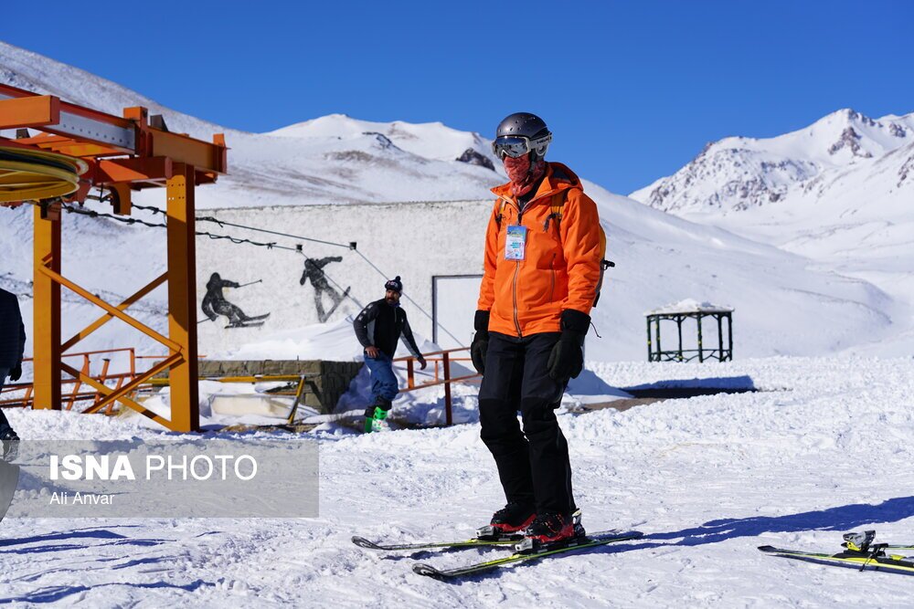 تصاویر: مسابقات ملی اسکی آلپاین - سرعین