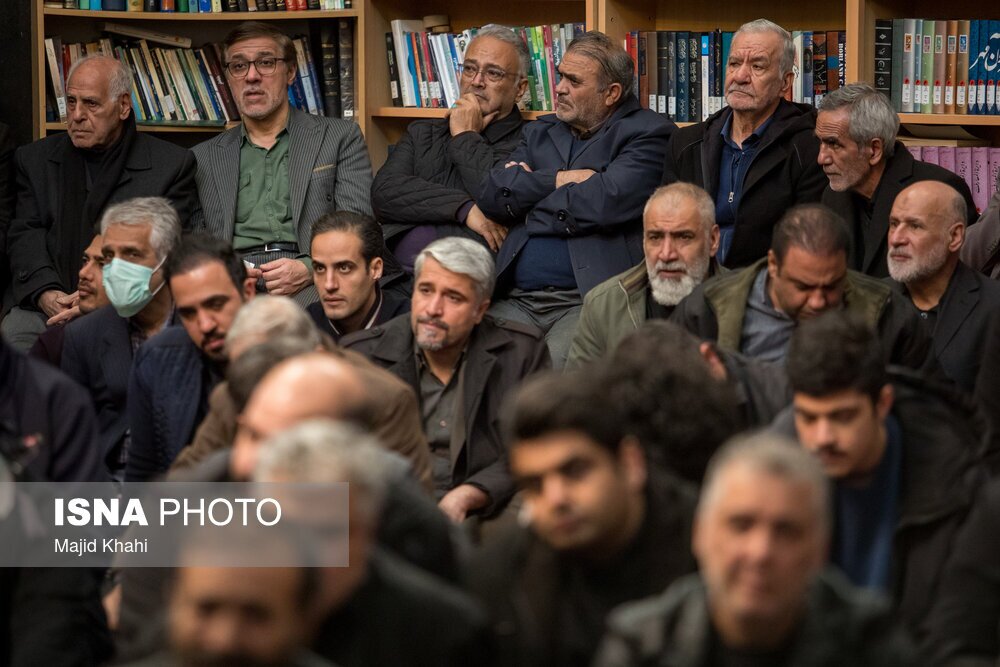 تصاویر: مراسم یادبود حاج محمدعلی جوادی یگانه