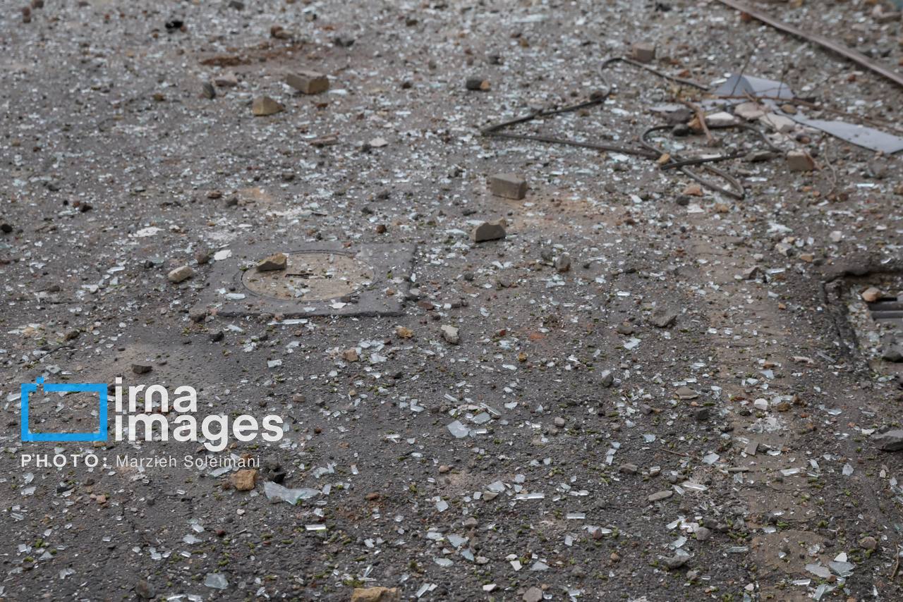 تصاویر ایرنا از تخریب برخی ساختمانهای خیابان سپهبد قرنی