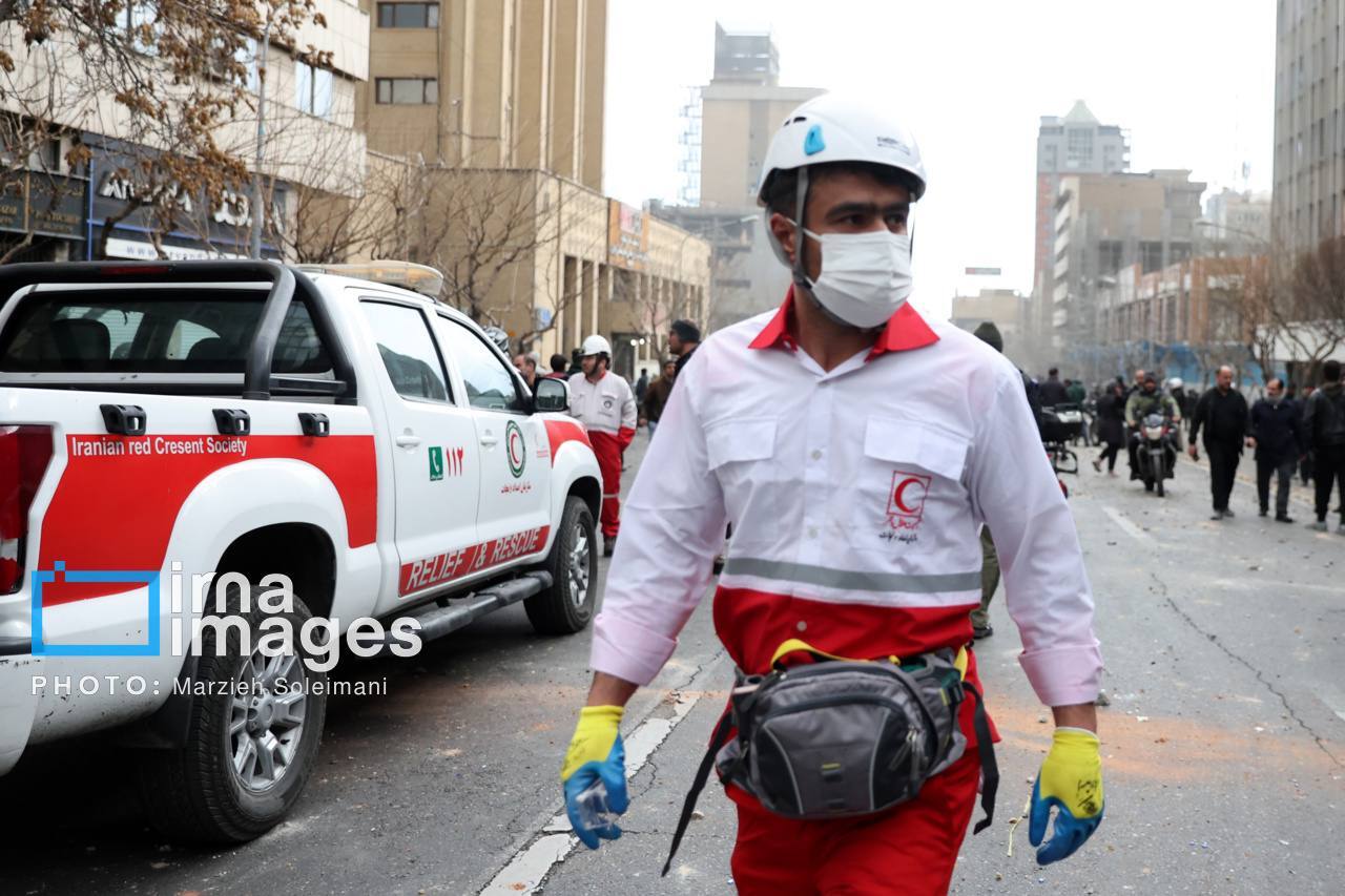 تصاویر ایرنا از تخریب برخی ساختمانهای خیابان سپهبد قرنی