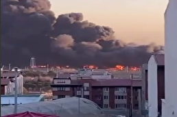 ببینید / ایسنا: آتش‌سوزی در غرب تهران پس از حمله هوایی آمریکا و رژیم صهیونیستی