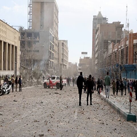 تصاویر ایرنا از تخریب برخی ساختمانهای خیابان سپهبد قرنی