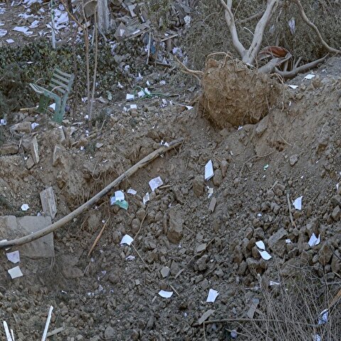 تصاویر: آثار حمله هوایی به شهرداری منطقه ۱۸ تهران