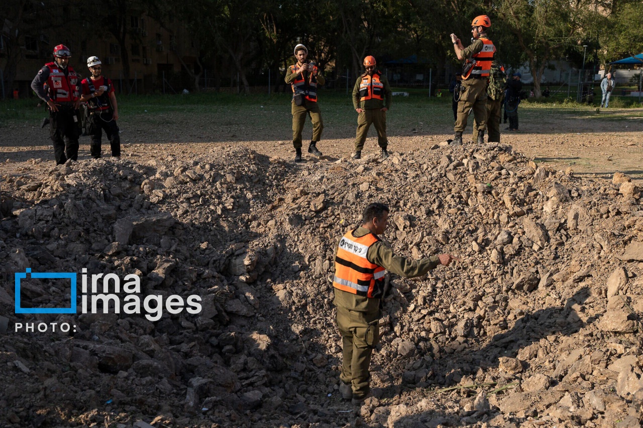 تصاویر: وضعیت اسرائیل بعد از اصابت موشک‌های ایرانی