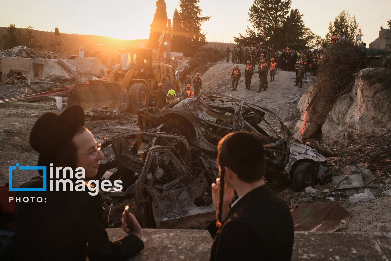 تصاویر: وضعیت اسرائیل بعد از اصابت موشک‌های ایرانی