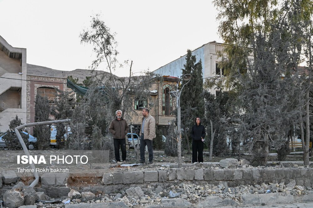 تصاویر: خسارات ناشی از حمله هوایی آمریکا و رژیم صهیونیستی به شیراز / ۱۵ اسفند ۱۴۰۴