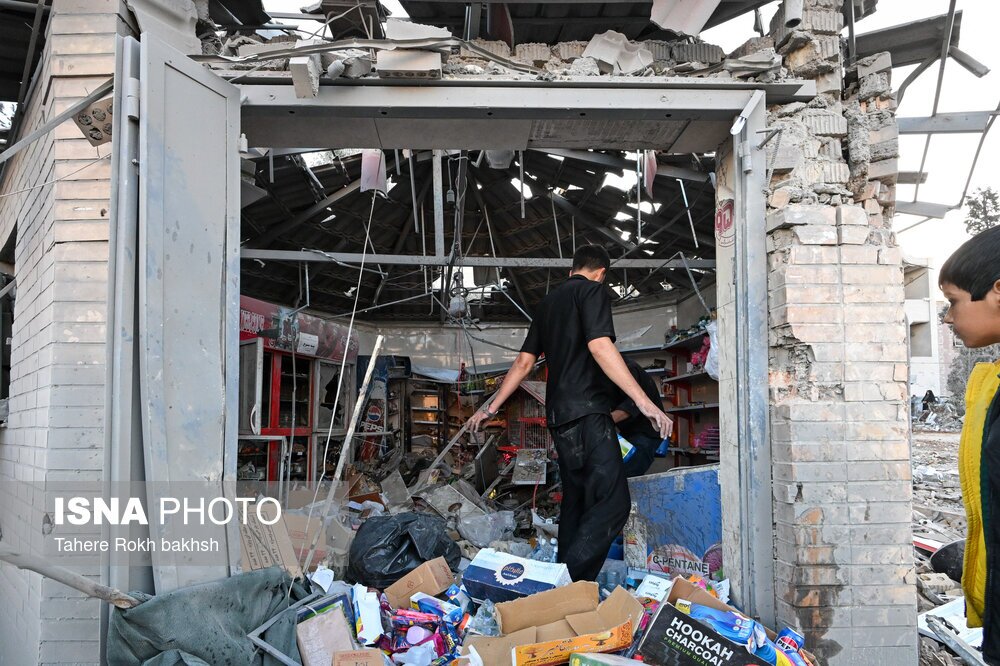 تصاویر: خسارات ناشی از حمله هوایی آمریکا و رژیم صهیونیستی به شیراز / ۱۵ اسفند ۱۴۰۴