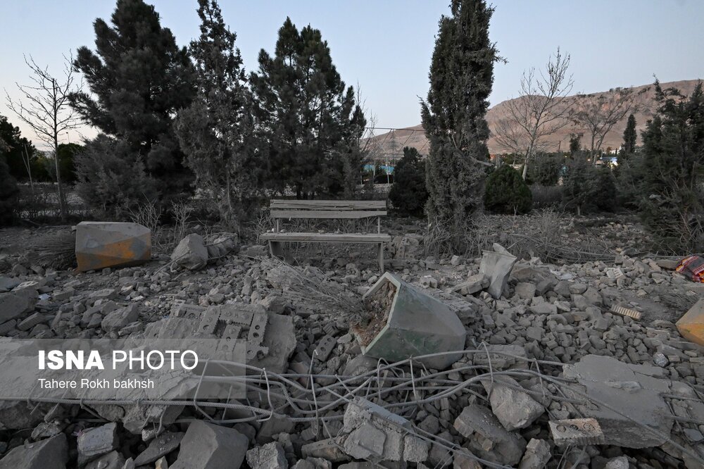 تصاویر: خسارات ناشی از حمله هوایی آمریکا و رژیم صهیونیستی به شیراز / ۱۵ اسفند ۱۴۰۴